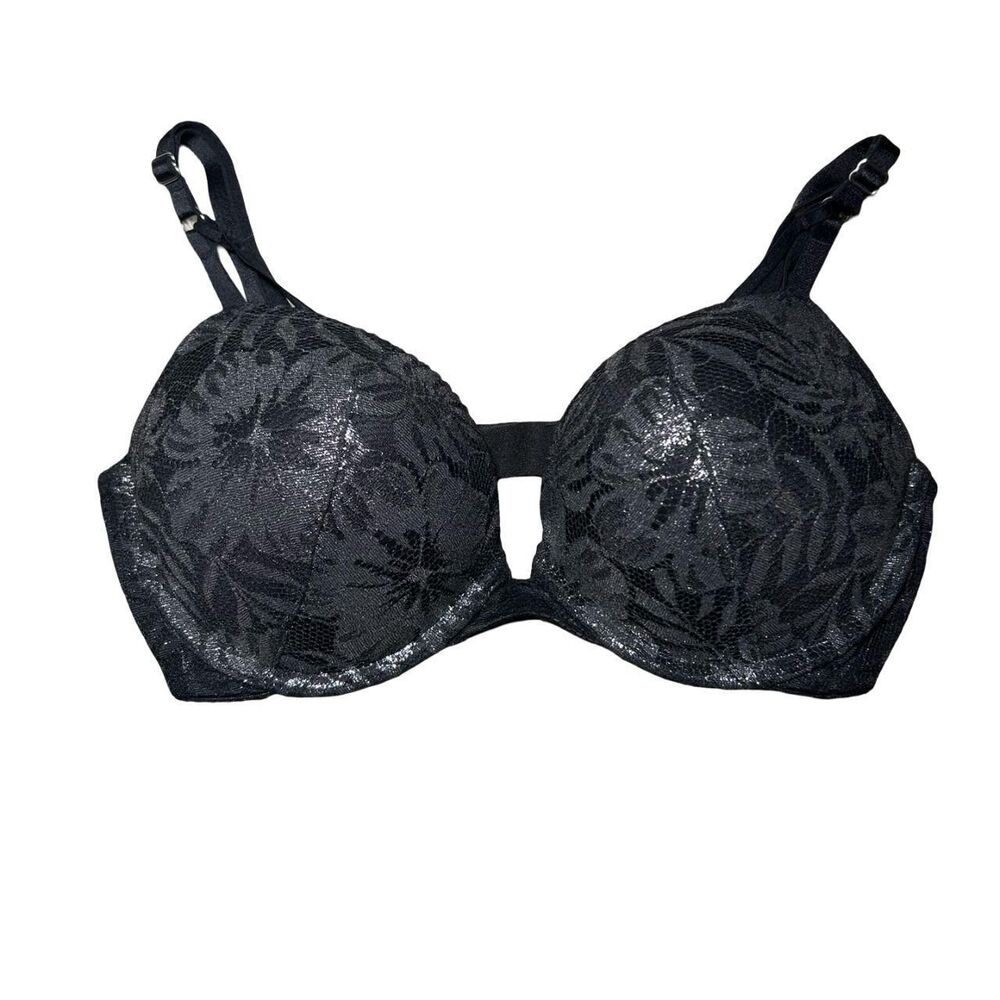 Victoria-s-secret Women's Black and Navy Bra